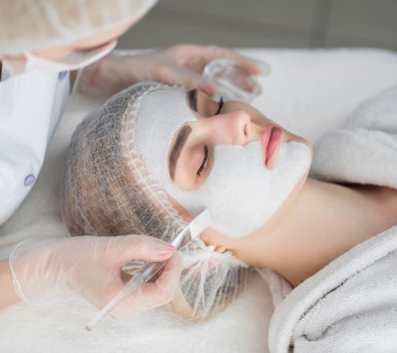 Face peeling mask, spa beauty treatment, skincare. Face peeling mask, spa beauty treatment, skincare.
